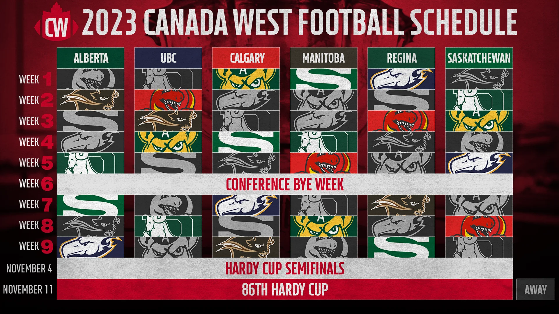 U Sports Canada West Football: 2023 Team Previews, Returning Key Players, Week 1 Matchups