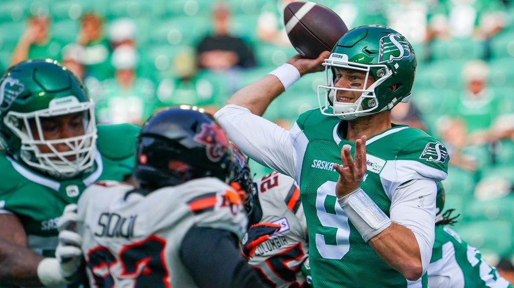 CFL Result: Saskatchewan Roughriders Edge BC Lions 34-29