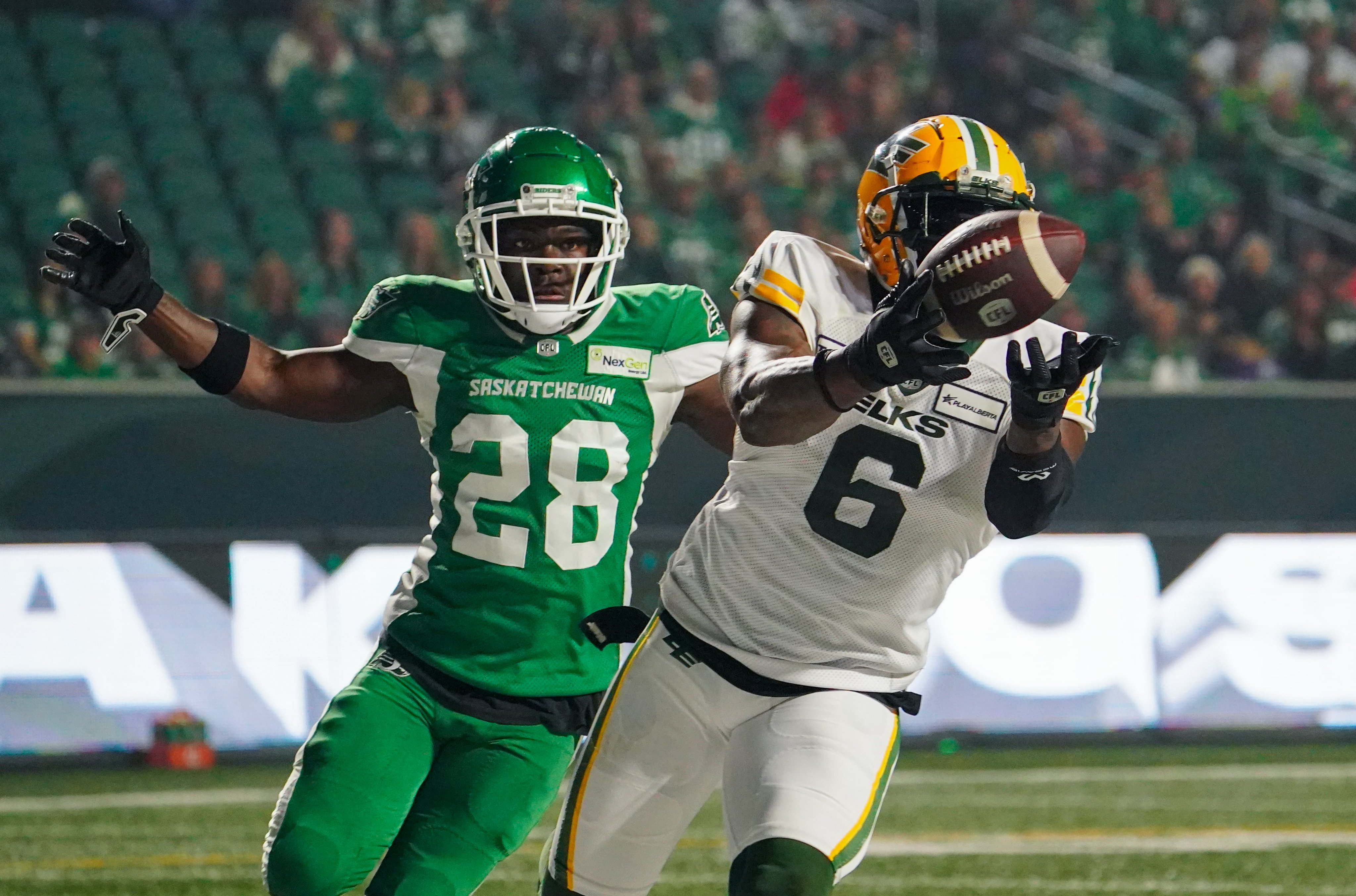CFL Result: Edmonton Elks Triumph Over Saskatchewan Roughriders with 36-27