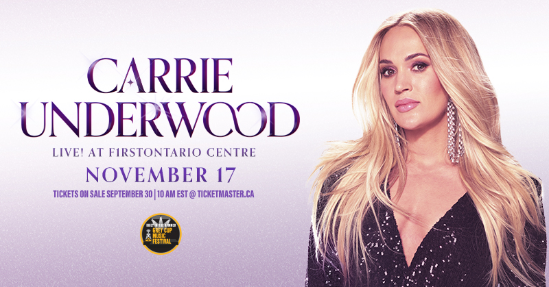 Carrie Underwood to Headline Built in the Hammer Grey Cup Music Festival: A Full Breakdown