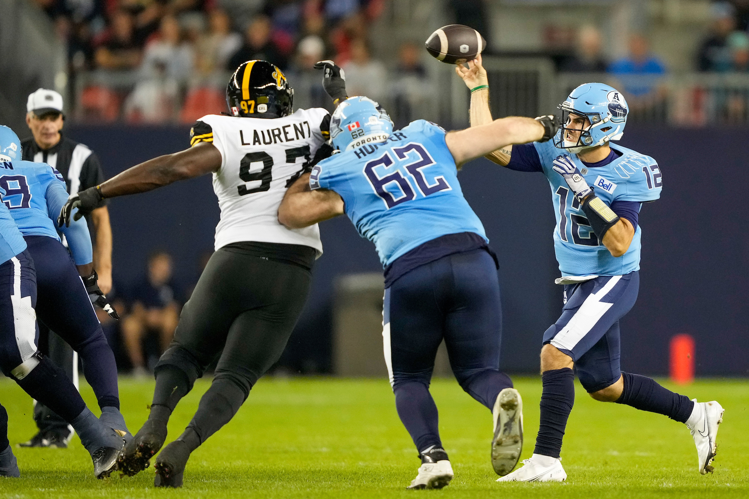 CFL Result: Toronto Argonauts Outclass Hamilton Tiger-Cats 29-14
