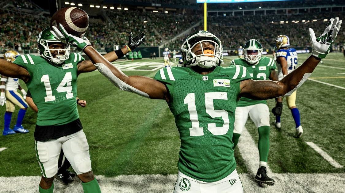 CFL Week 14 Power Rankings: Riders Rise Up, BC Bounces Back, Toronto Tops Hamilton, Stamps Stun Elks
