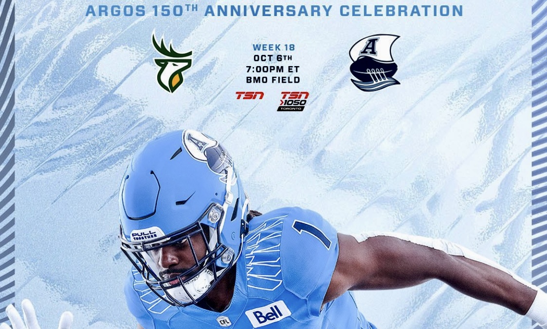 CFL Week 18: Toronto Argonauts 150th Anniversary Game Vs. Edmonton Elks Preview, Injuries, Depth Charts, Prediction