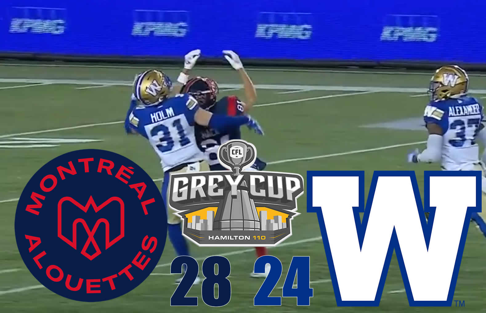 Grey Cup 110 Expanded Report, Takeaways, Ways Every Starter Impacted the Game, Expanded Unofficial Defensive Stats, Grey Cup Clink Awards