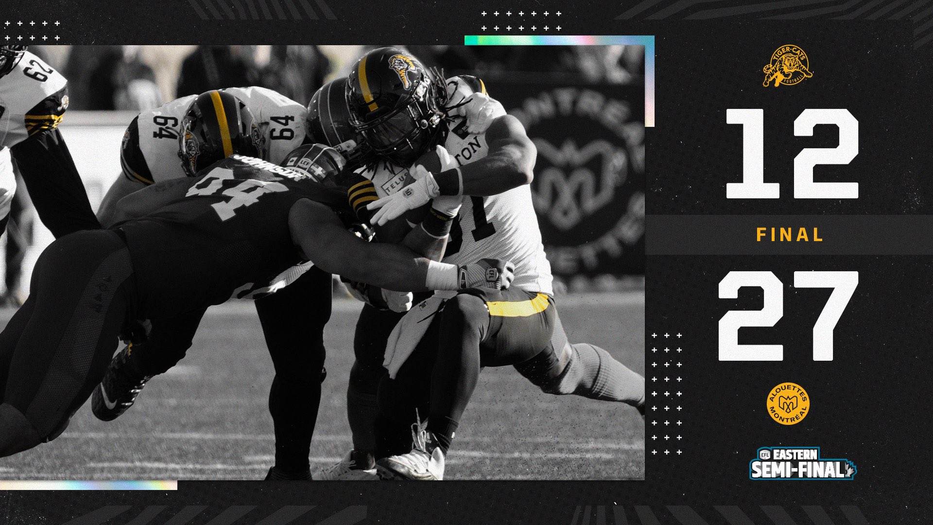 Reflecting on the CFL East Semi-Finals Montreal 27, Hamilton 12: Observations, Expanded Defensive Player Stats: