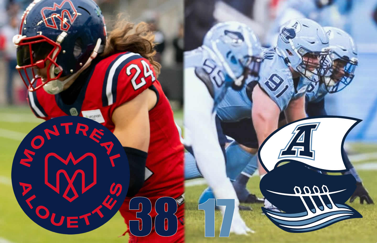 CFL Eastern Final Film Takeaways: Montreal 38, Toronto 17: Observations, Expanded Unofficial Defensive Stats