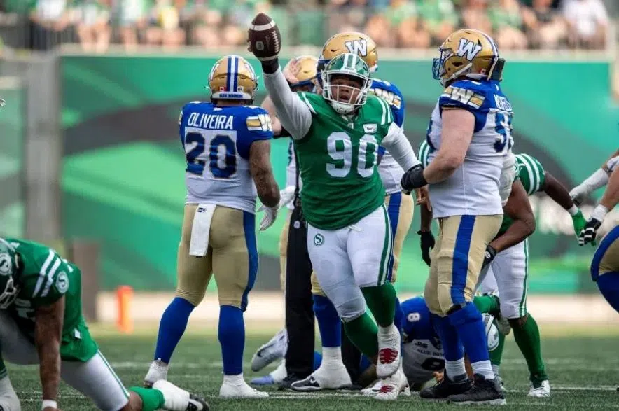 Saskatchewan Roughriders Extend Contract With DT Miles Brown for 2024 Season