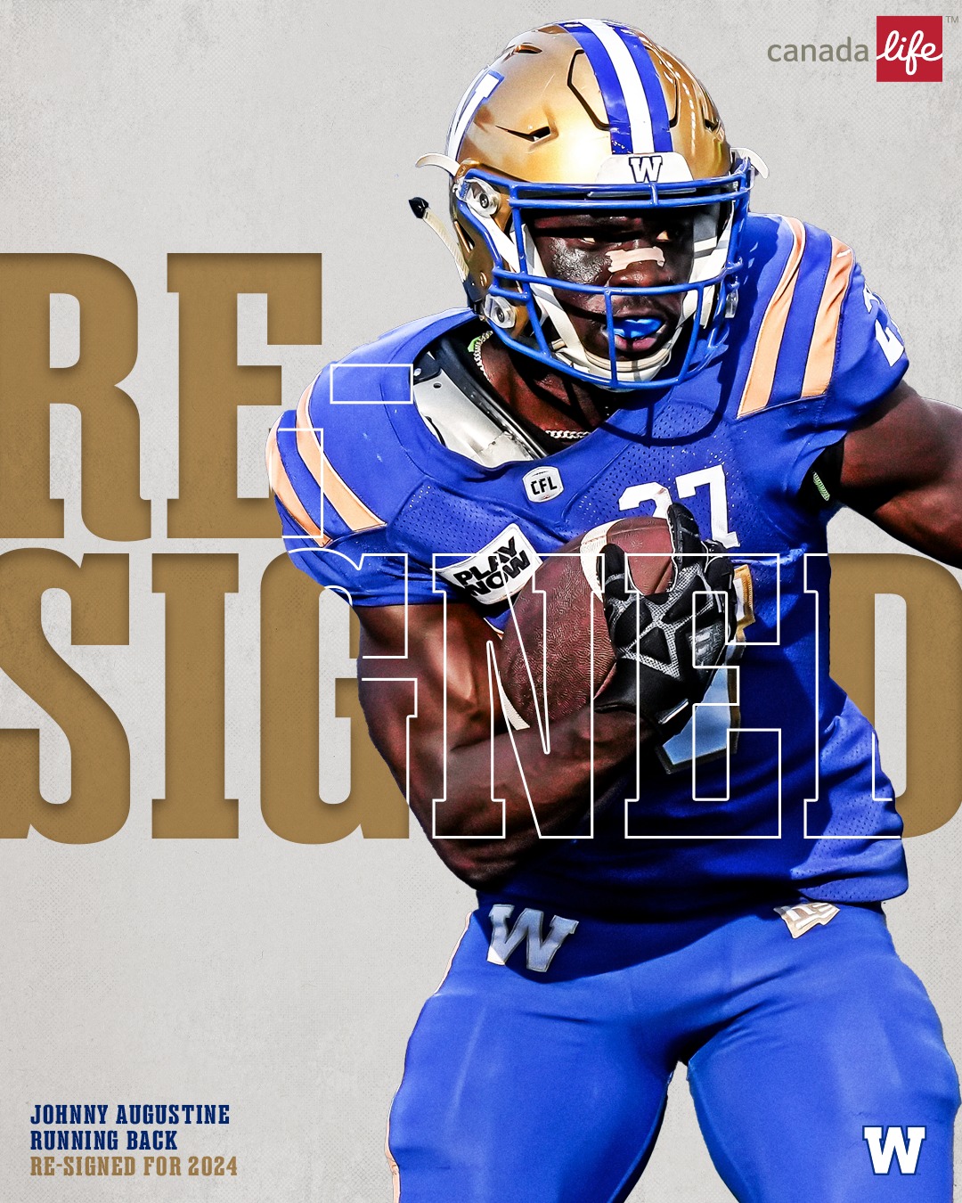 Johnny Augustine Re-Signs With The Bombers While Oliveira Is Silent