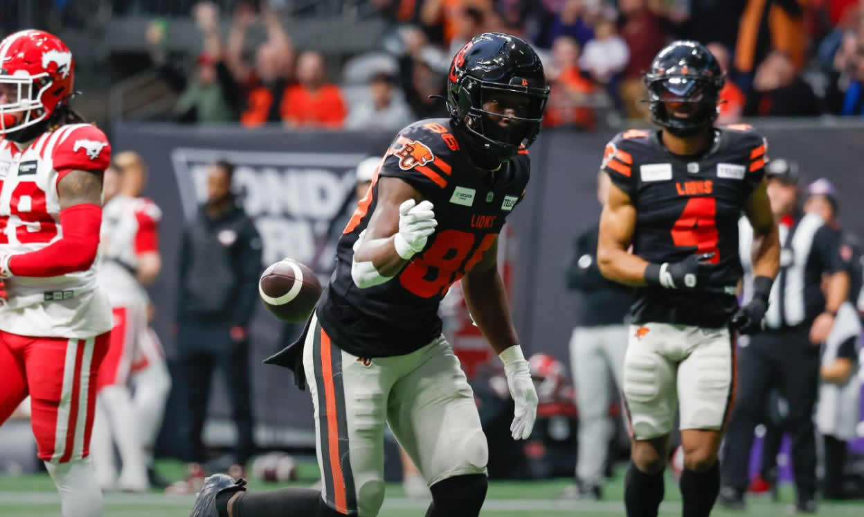 BC Lions Extend Canadian Bulldozing Receiver Jevon Cottoy Through 2026