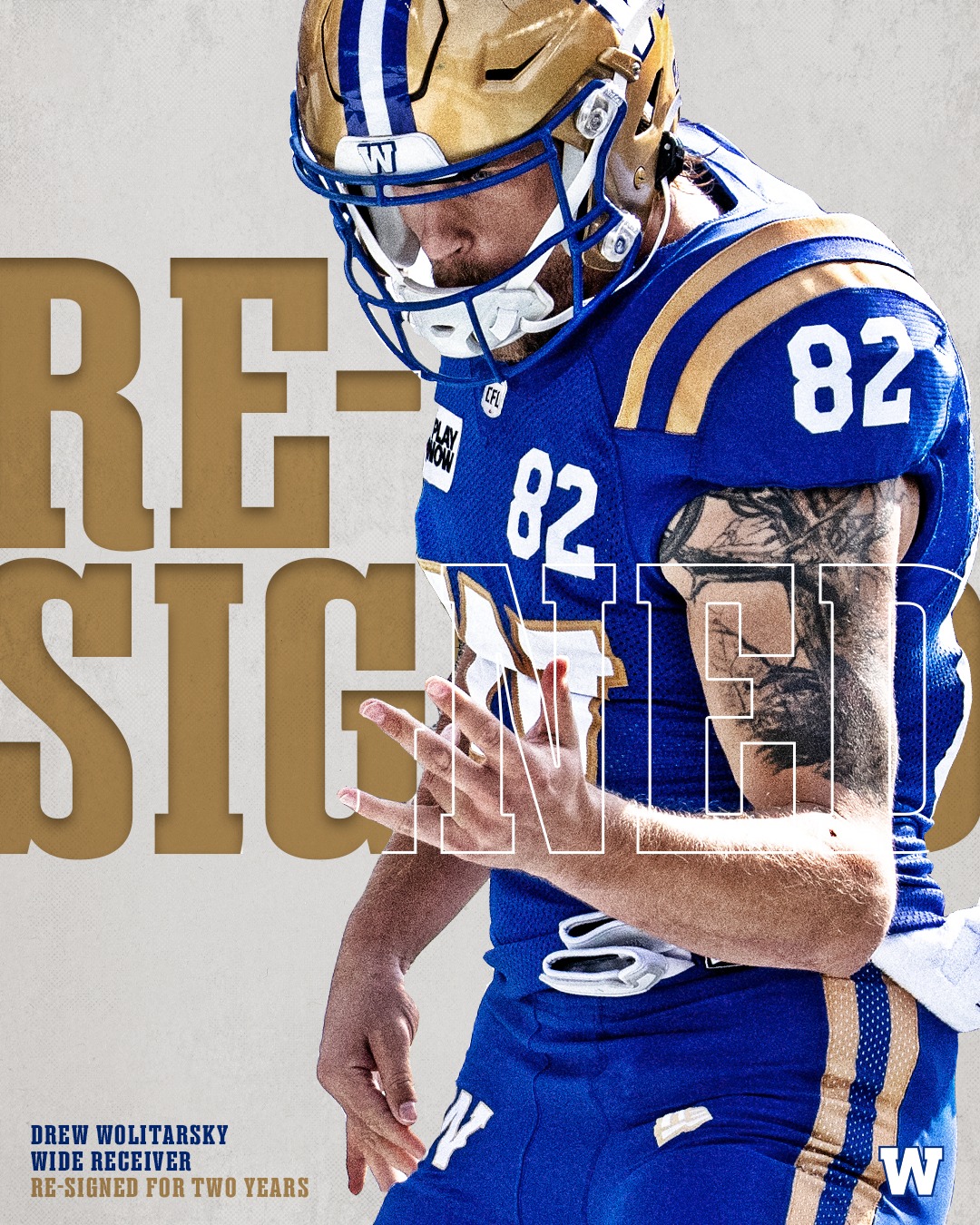 Music To My Ears: Bombers Re-Sign Wolitarsky