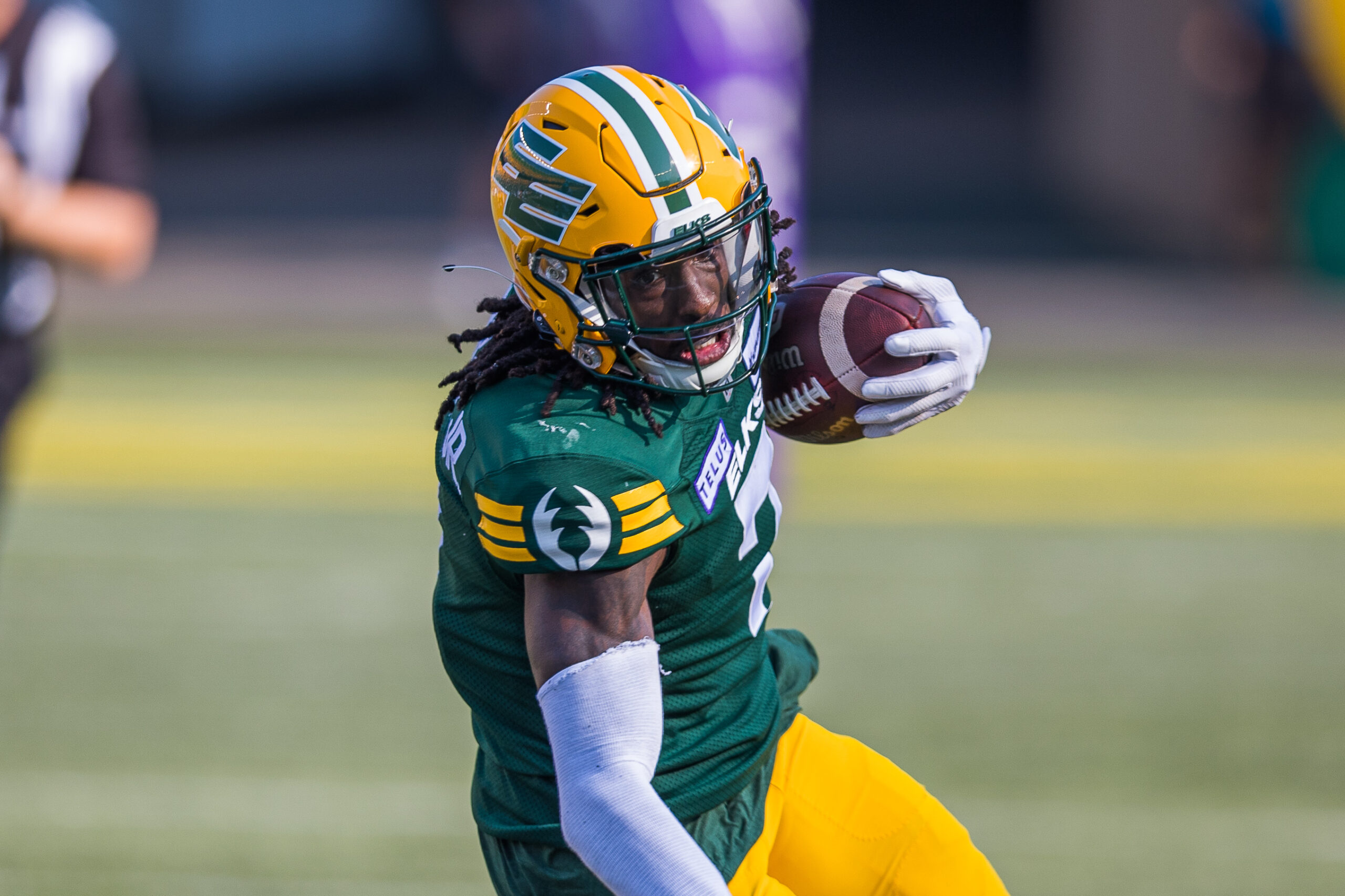 Edmonton Elks Release Steven Dunbar Jr. After An Injury-Shortened Season
