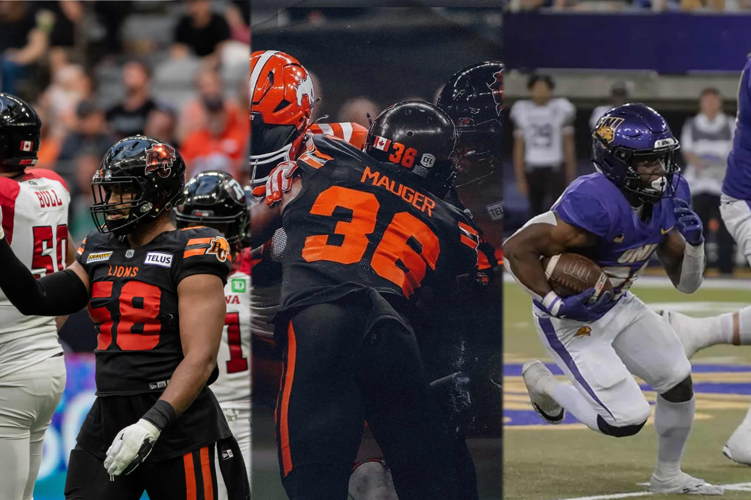 BC Lions release DL Woody Baron, DB Quincy Mauger, and RB Vance McShane