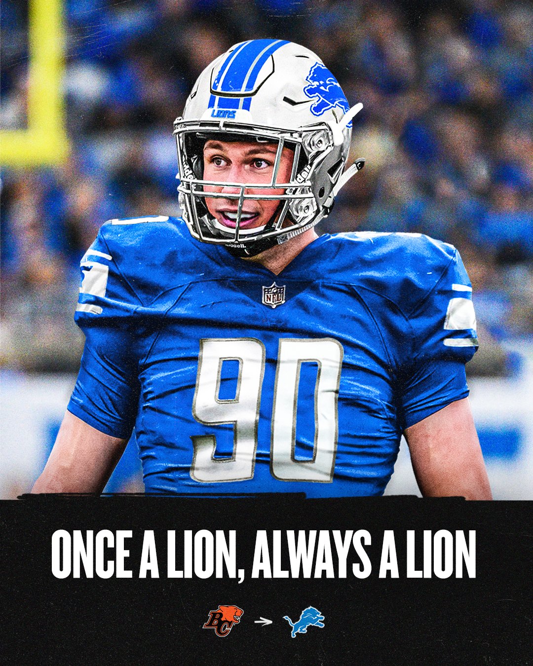 Detroit Lions Sign DE Mathieu Betts, Look to CFL to Improve Pass Rush