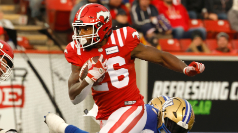Stampeders to Have New Starting Running Back