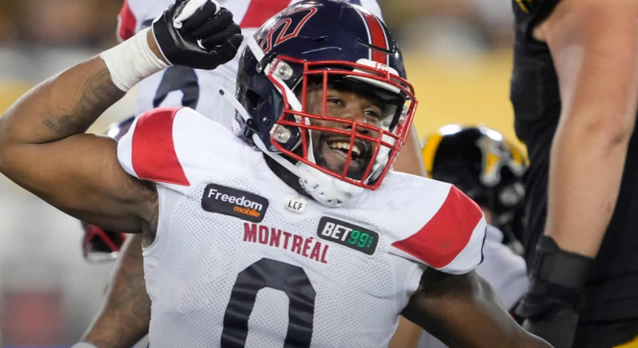 CFL Suspends DE Shawn Lemon Indefinitely 2 Weeks After Retiring For Wagering on CFL in 2021