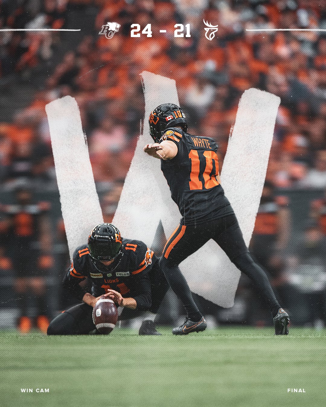 CFL Scores Today: BC Lions Edge Out Edmonton Elks 24-21 in Nail-Biter