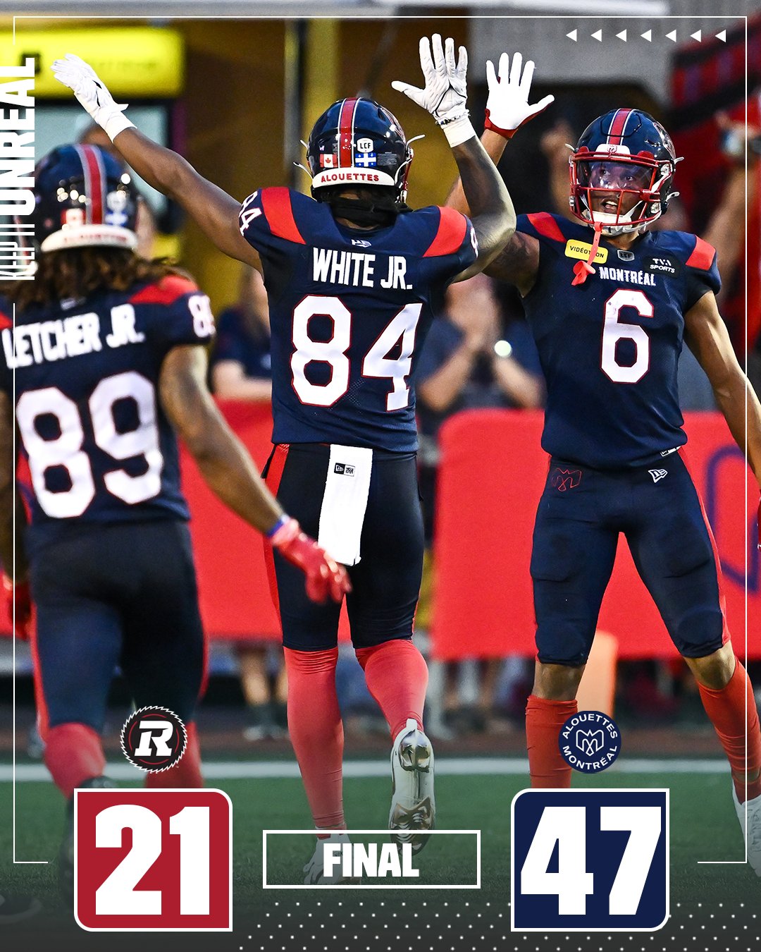 CFL Scores Today: Montreal Alouettes Dominate Ottawa Redblacks 47-21