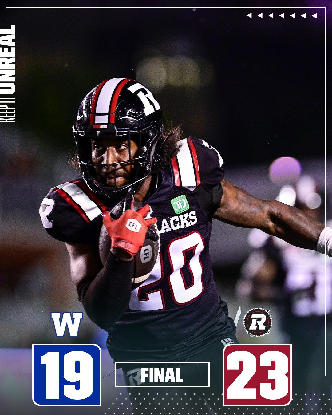 CFL Scores Today: Ottawa Redblacks Defeat Winnipeg Blue Bombers 23-19 in Close Contest