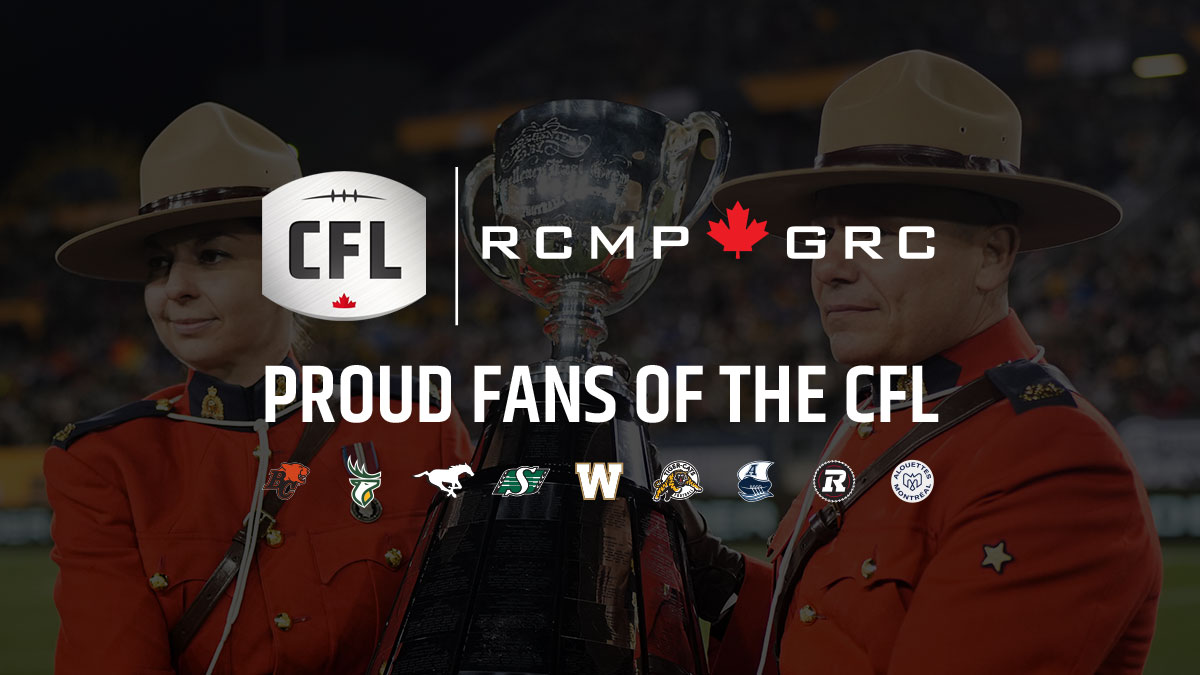 PR: CFL Salutes Local RCMP Heroes
