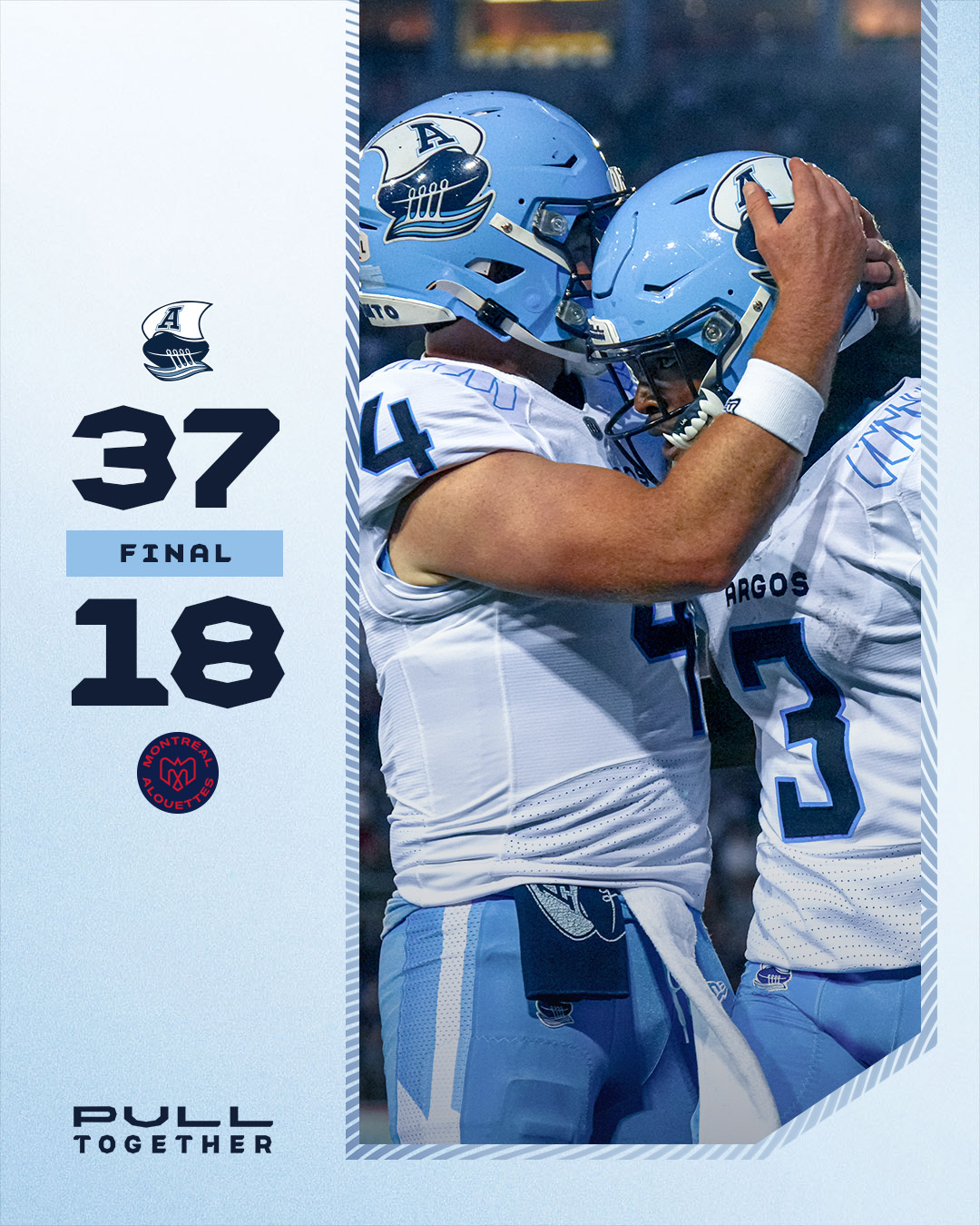 CFL Scores Today: Toronto Argonauts 37, Montreal Alouettes 18 - Argos Dominate in Road Win