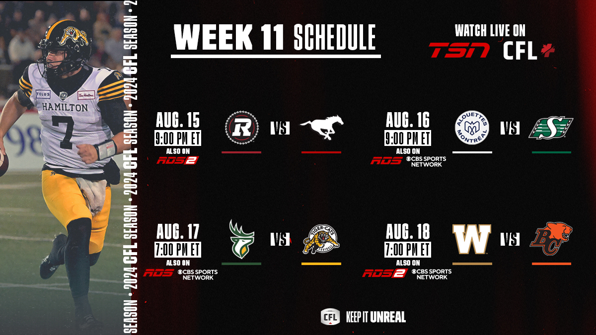 CFL Games Today August 15: Ottawa REDBLACKS vs Calgary Stampeders - TV Channels, Odds