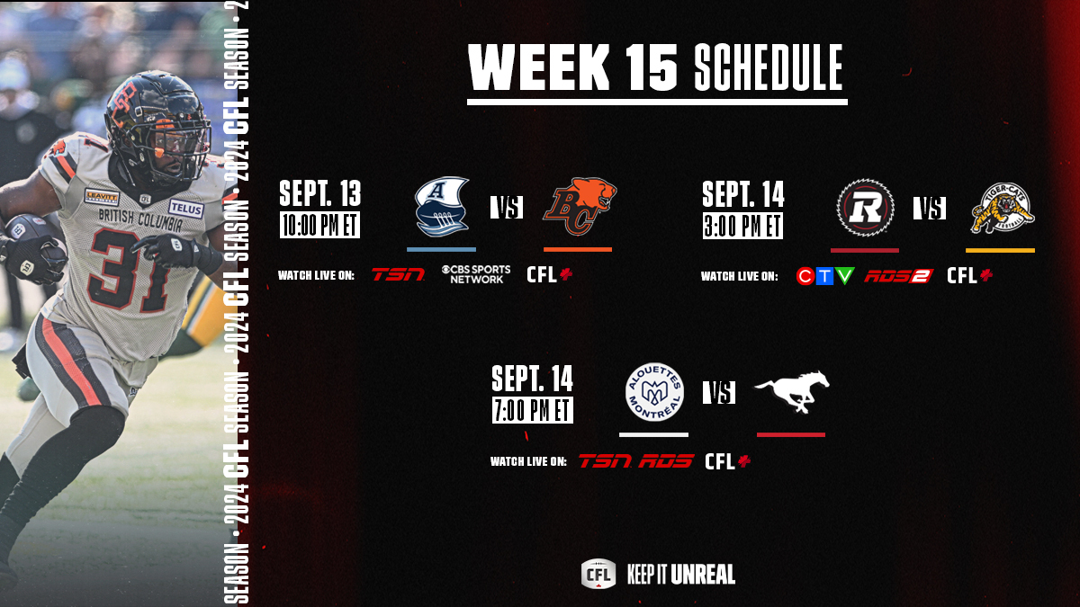 CFL Games Today September 13th 2024: BC Lions vs Toronto Argonauts - TV Channels, Odds