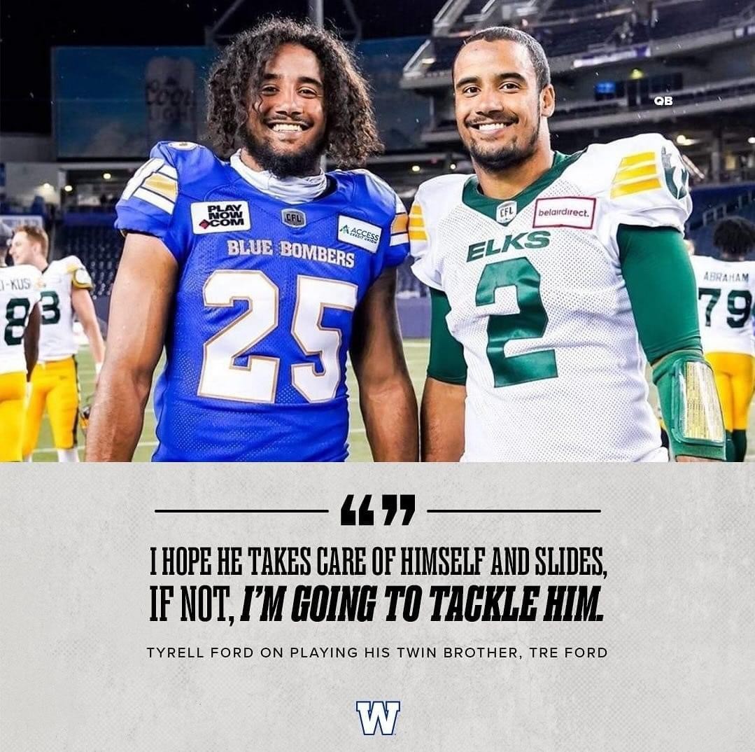 Bombers VS Edmonton Preview