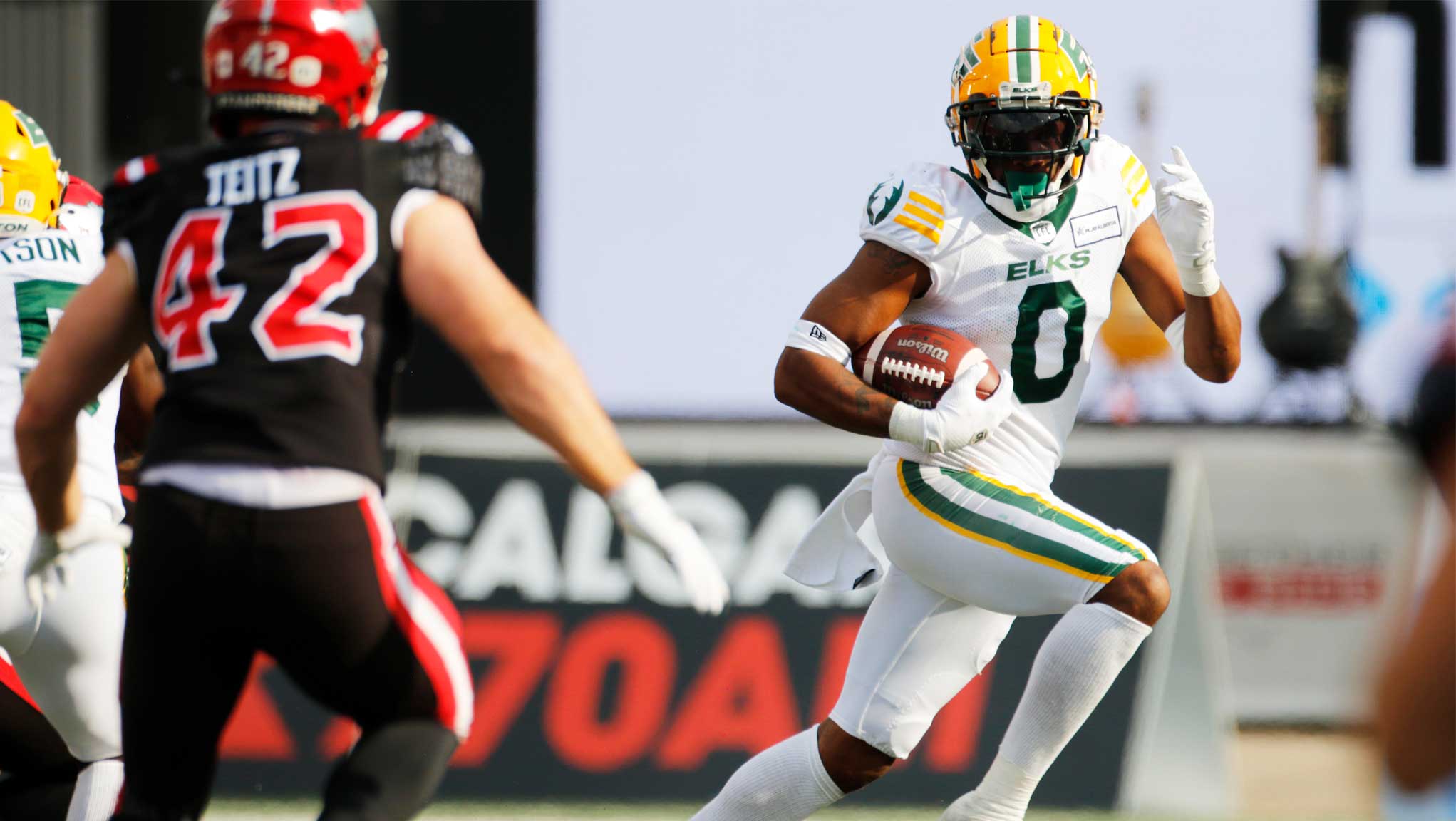 CFL Scores Today: Edmonton Elks 35, Calgary Stampeders 20 - Elks Dominate Battle of Alberta