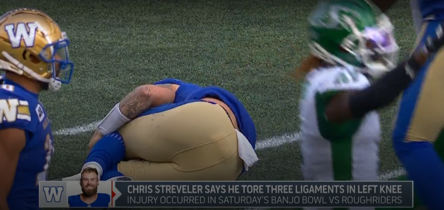 Streveler Out - Bombers Bring In Replacements