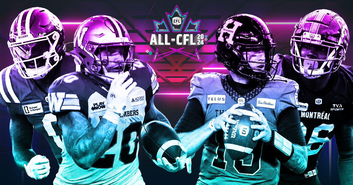 CFL: Bo Levi Mitchell Under Centre For 2024 All-CFL Team