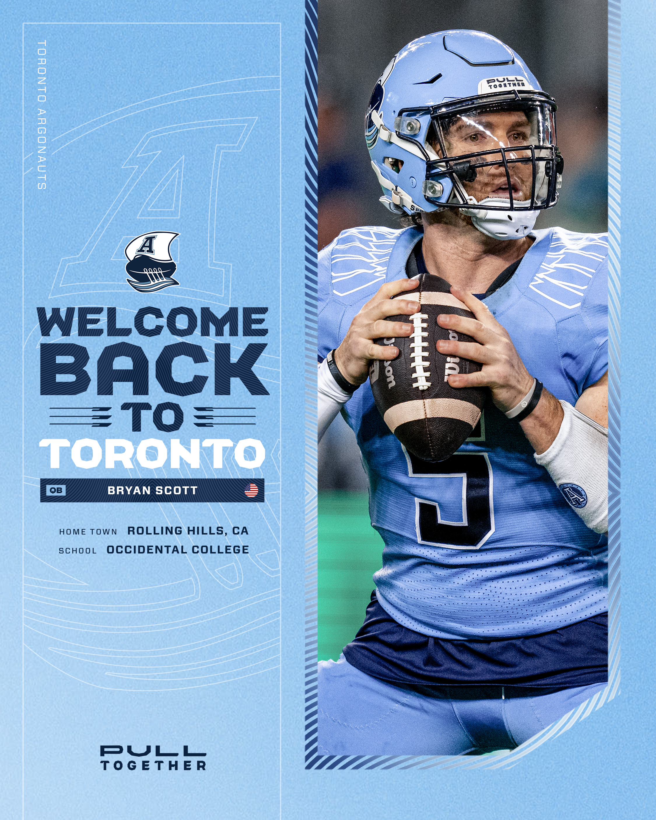 Toronto Argonauts Sign QB Bryan Scott After Chad Kelly's Season-Ending Injury