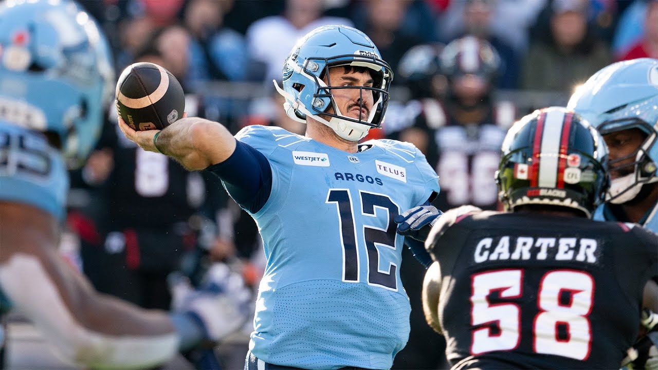 CFL Scores Today: Toronto Argonauts 58, Ottawa Redblacks 38 - Argos Advance in East Semi-Final Shootout