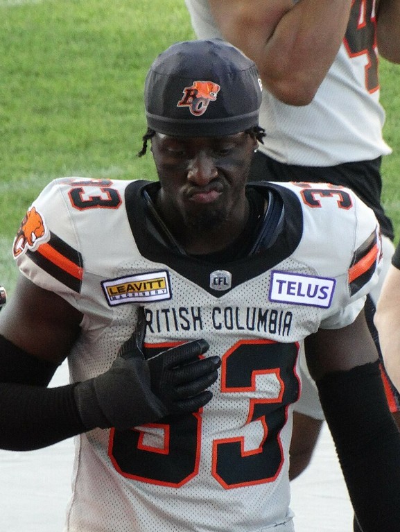 It’s Official: The Edmonton Elks Sign DB / LB Emmanuel Rugamba.