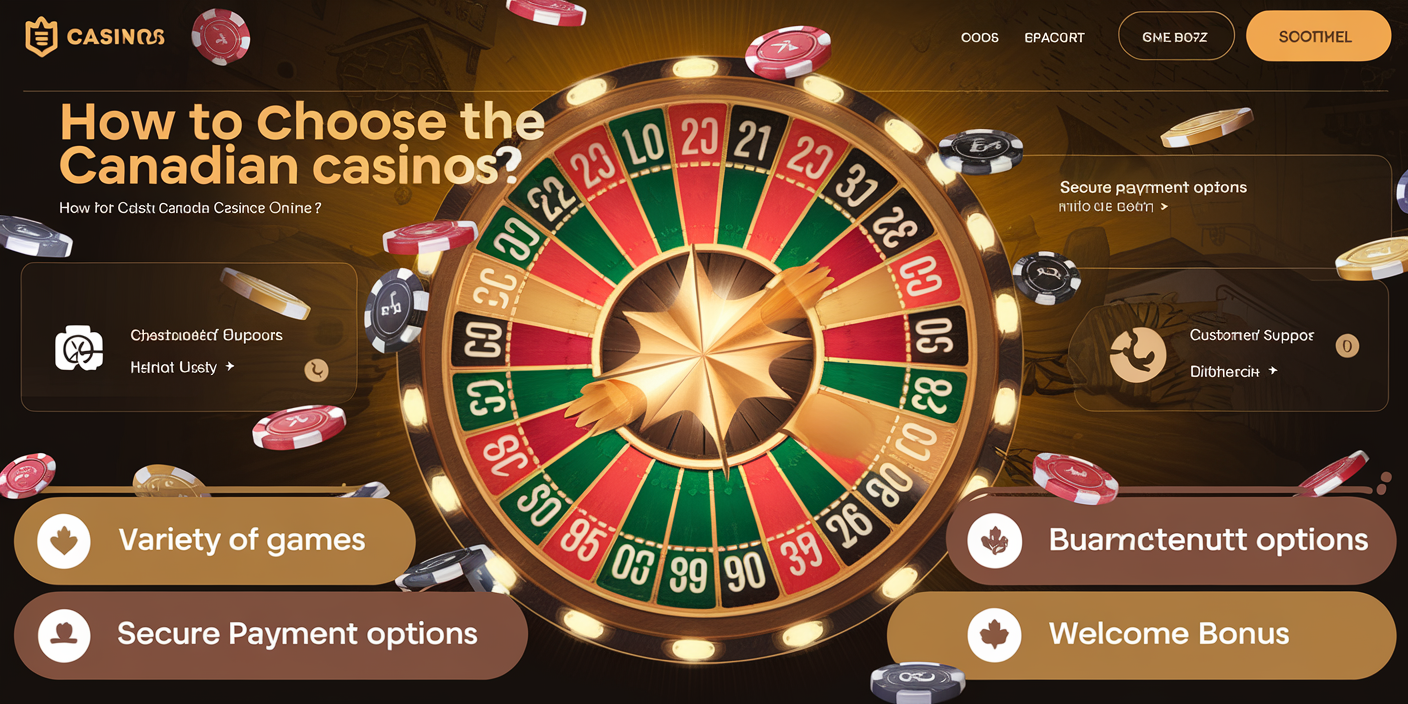 How to Choose the Best Canadian casinos online?