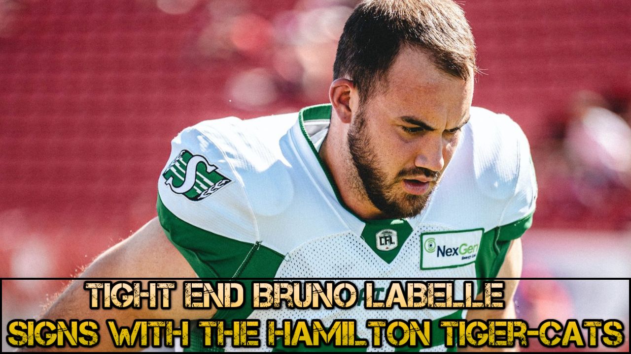 Bruno LaBelle Locks Down Tight End Spot with Tiger-Cats