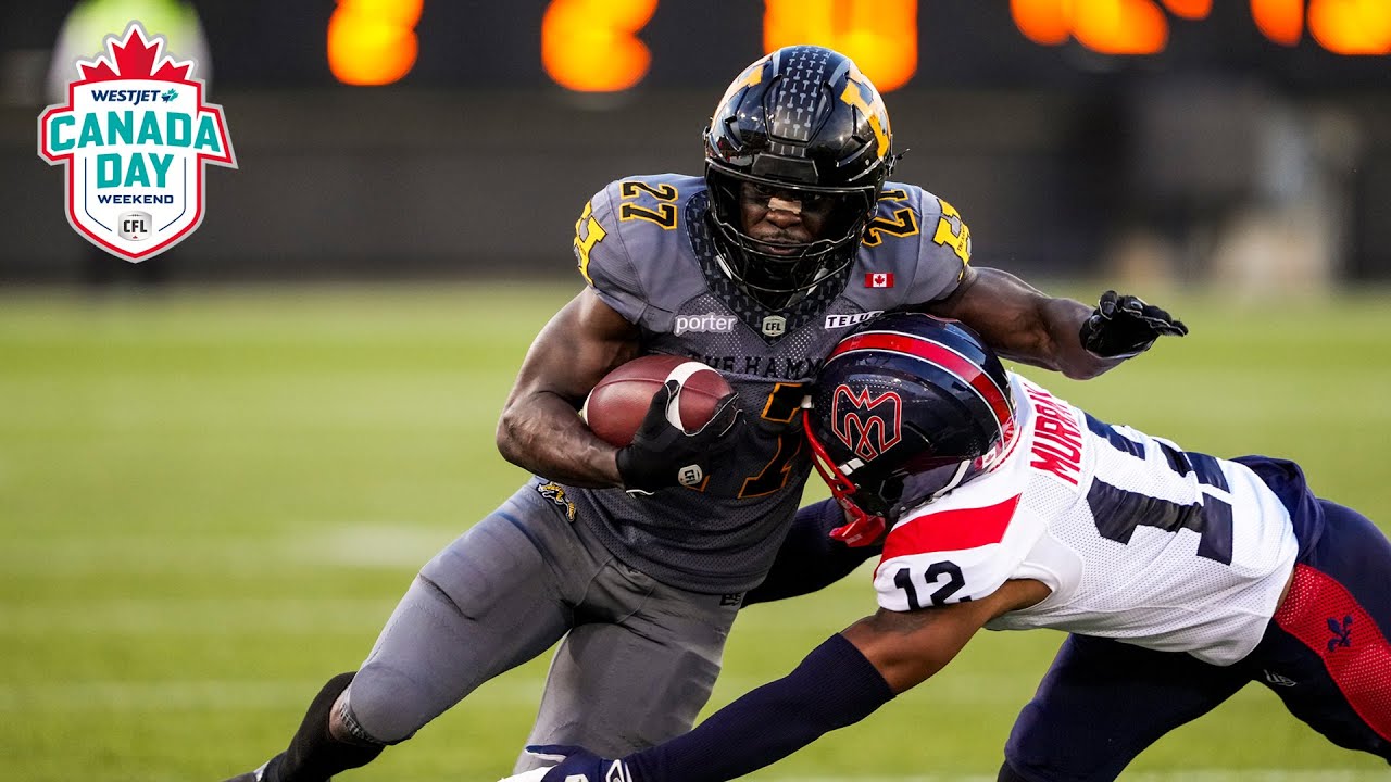 CFL Scores Today: Hamilton Tiger-Cats 35, Montreal Alouettes 17 - Tiger-Cats Break Through for First Win