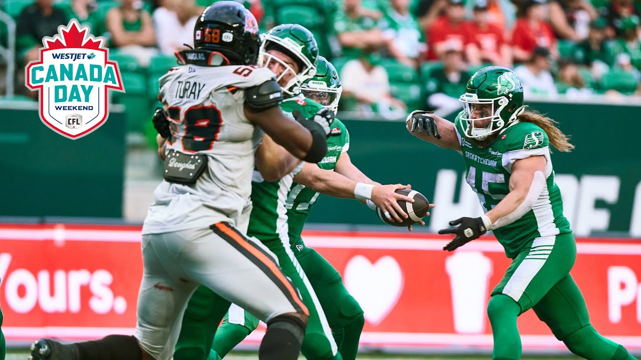 CFL Scores Today: Saskatchewan Roughriders 37, BC Lions 18 - Riders Stay Perfect Behind Maier and Ouellette