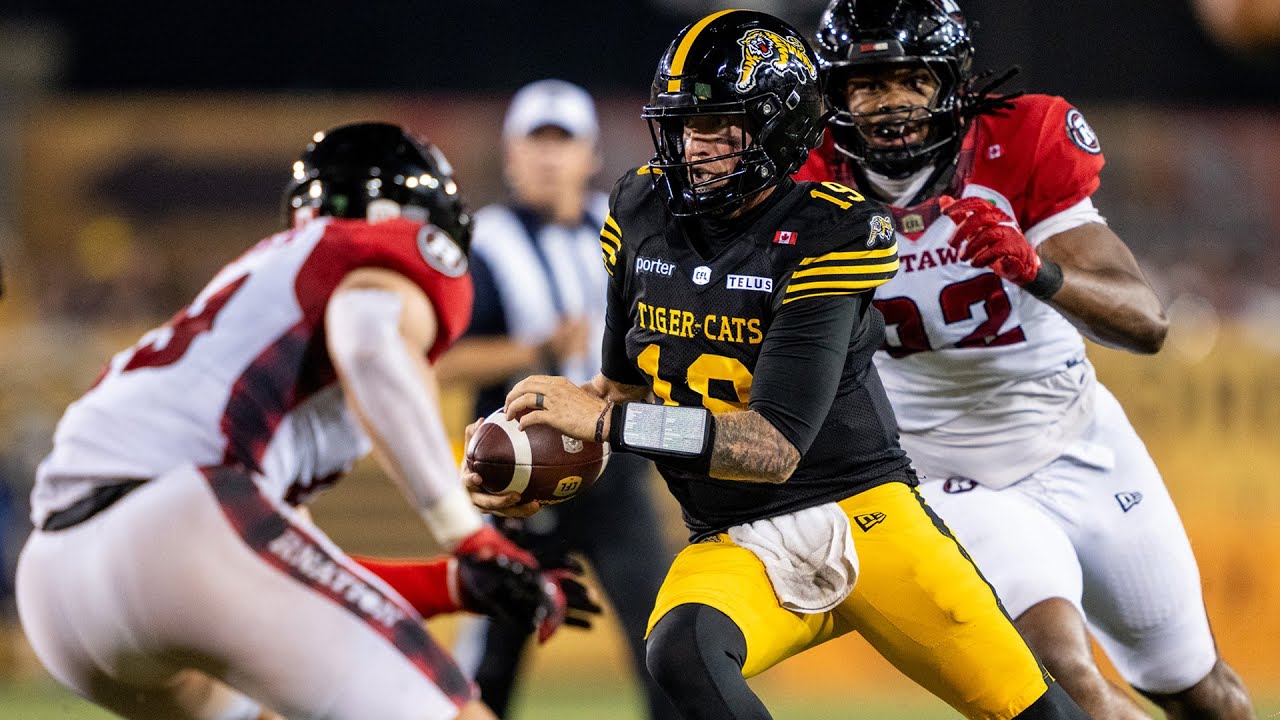 CFL Scores Today: Hamilton Tiger-Cats 23, Ottawa REDBLACKS 20 - Tiger-Cats Complete Fourth Quarter Comeback