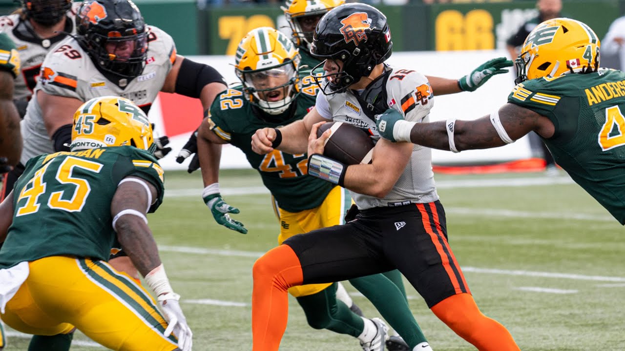 CFL Scores Today: BC Lions 32, Edmonton Elks 14 - Lions Return to .500 with Dominant Road Victory