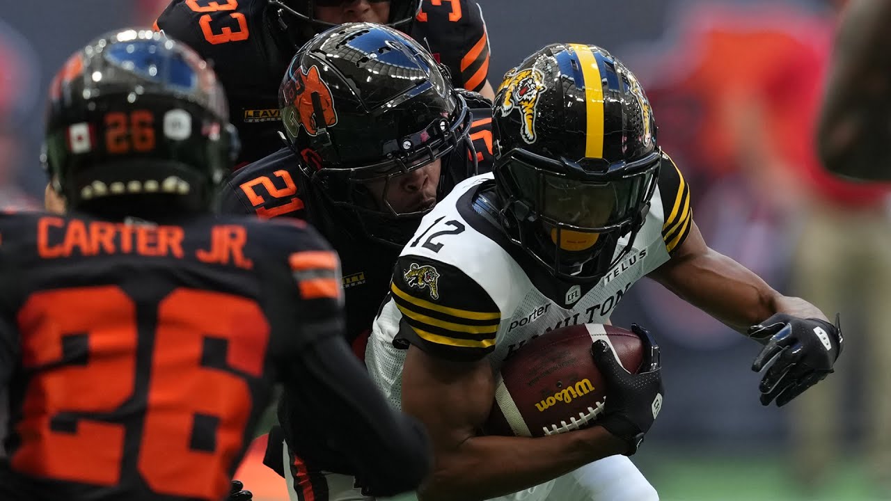 CFL Scores Today: Hamilton Tiger-Cats 37, BC Lions 33 - Tiger-Cats Complete Comeback for Fifth Straight Win