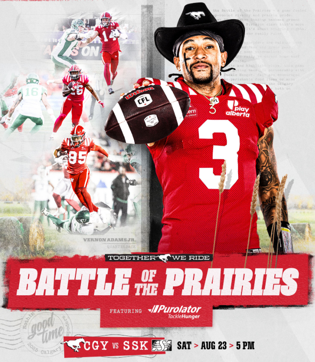 Game Preview: Calgary Stampeders (6-3) vs Saskatchewan Roughriders (8-1)