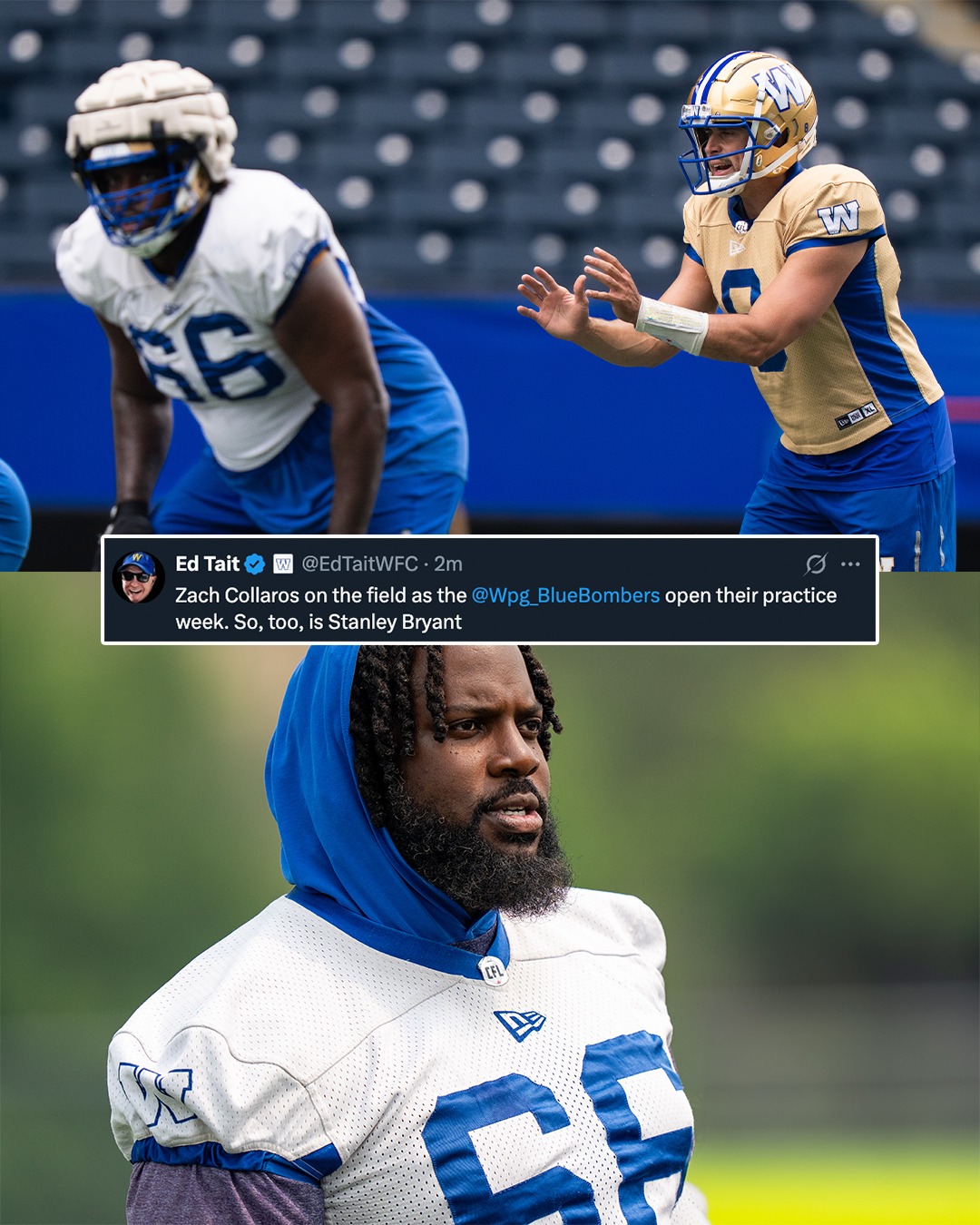 Interesting Developments From Bombers' Practice On Monday