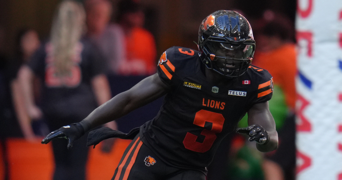 Awe Receives Max Fine; Two Others Fined For Actions In CFL Week 11