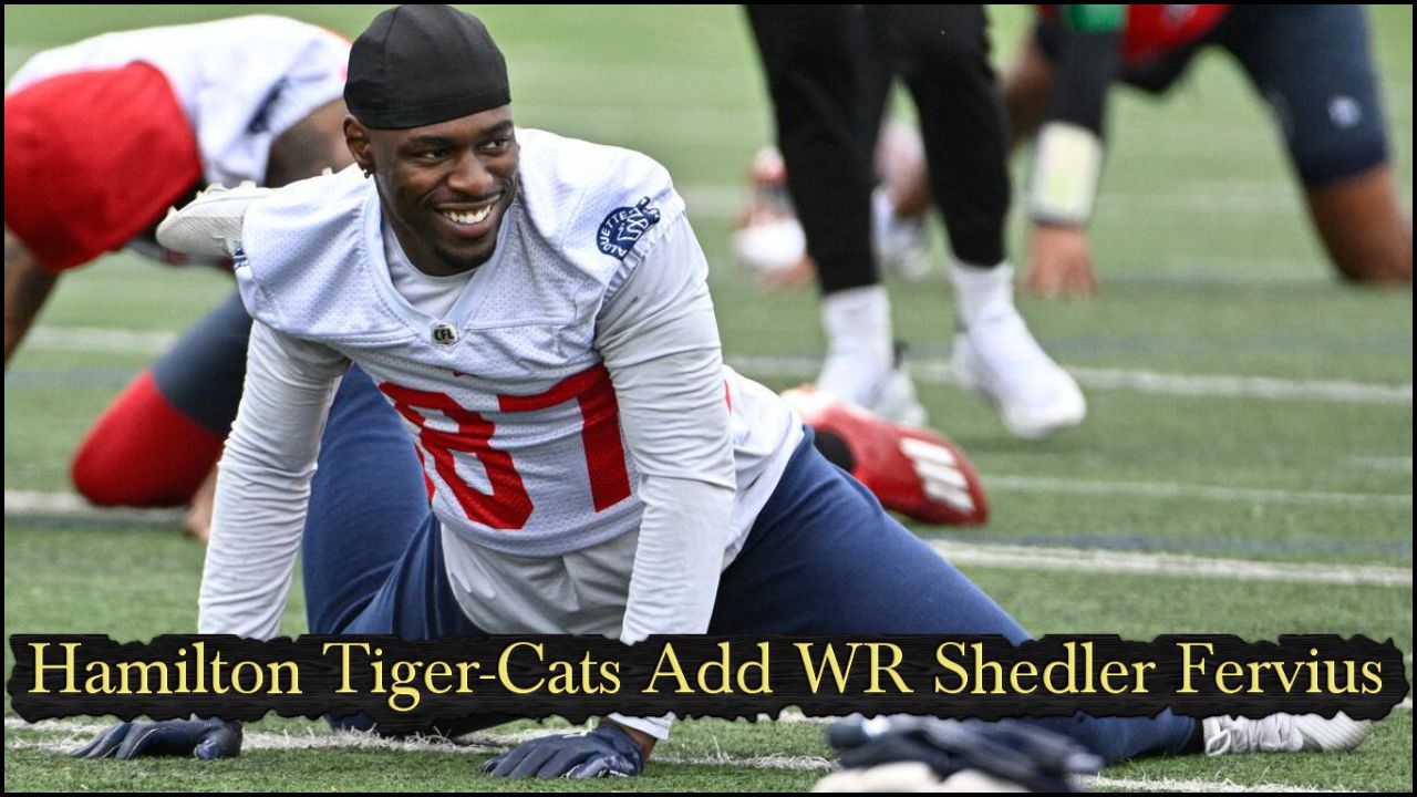 WR Shedler Fervius Signs with the Hamilton Tiger-Cats