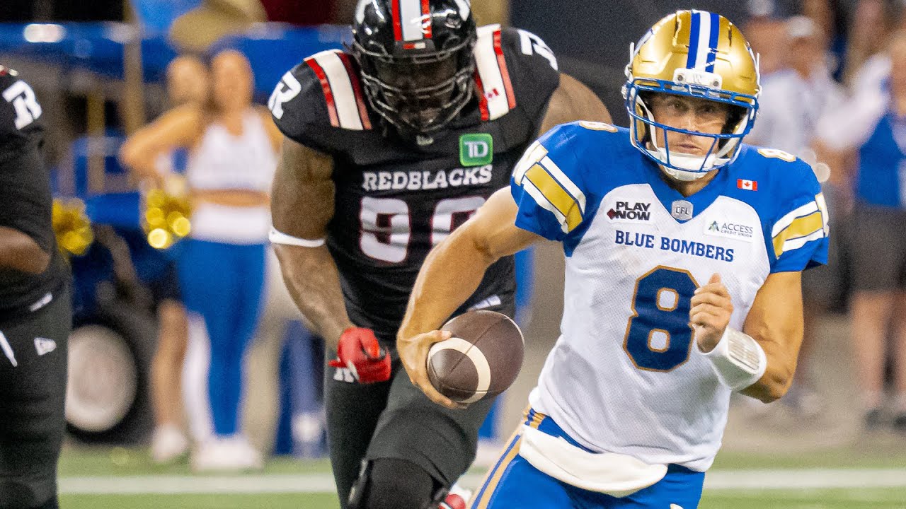 CFL Scores Today: Winnipeg Blue Bombers 30, Ottawa REDBLACKS 27 - Castillo Nails Walk-Off Field Goal