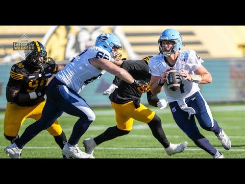 CFL Scores Today: Toronto Argonauts 35, Hamilton Tiger-Cats 33 - Hajrullahu's Last-Second Field Goal Delivers Labour Day Classic Victory