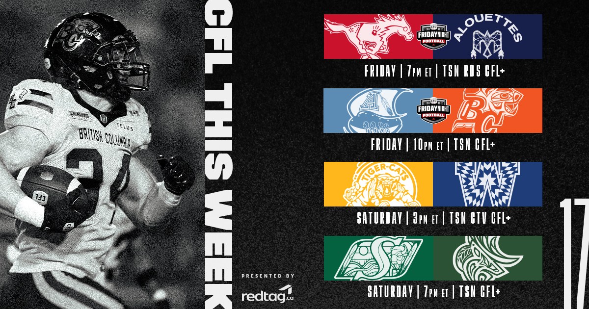 CFL Schedule Today September 26th 2025: Calgary vs Montreal, Toronto vs BC - TV Channels, Live Stream Odds