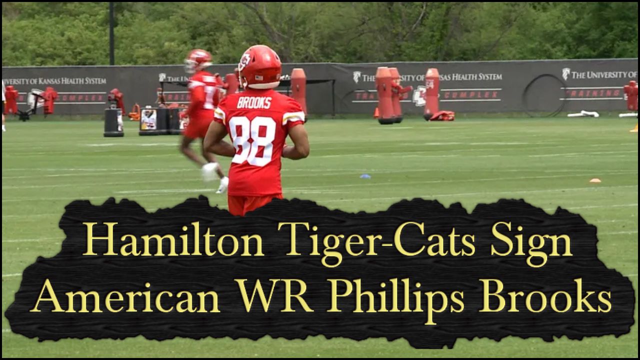 WR Phillip Brooks Returns to the Hamilton Tiger-Cats