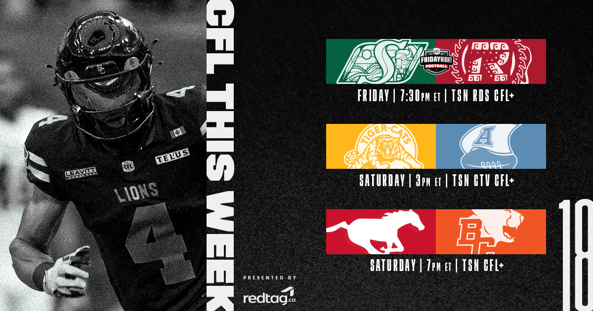 CFL Schedule Today October 3rd 2025: Saskatchewan Roughriders vs Ottawa REDBLACKS - TV Channels, Live Stream Odds