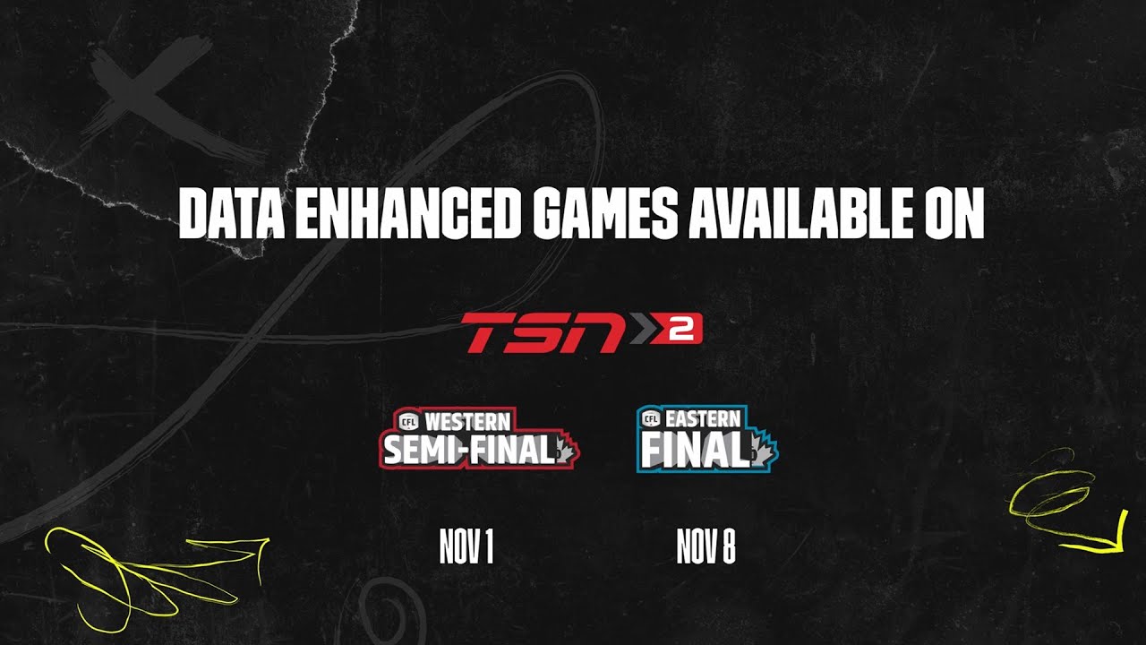 CFL: Data Enhanced Grey Cup Playoff Games Coming To TSN2